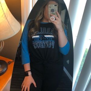 Carolina panthers top 🖤💙